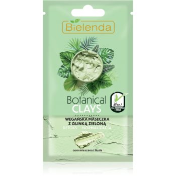Bielenda Botanical Clays masca detoxifiere și curățare pentru ten gras și mixt