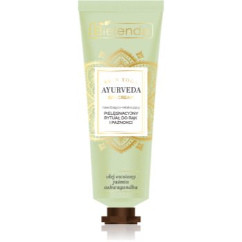 Bielenda Ayurveda Skin Yoga crema de maini hidratanta