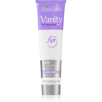 Bielenda Vanity Pro Express crema depilatoare pentru mâini, axile și zona inghinală pentru piele normala