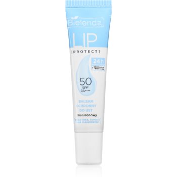 Bielenda Lip Protect Protective Moisturising Lip Balm SPF50 with Hyaluronic Acid Balsam de buze hidratant