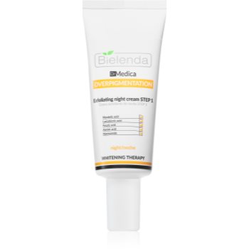 Bielenda Dr Medica Overpigmentation crema de noapte pentru fata cu efect de exfoliere