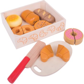 Bigjigs Toys Crate of Bread set de jucării