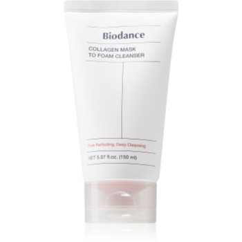Biodance Collagen Mask To Foam Cleanser masca pentru curatare profunda cu colagen Biodance Collagen Mask To Foam Cleanser masca pentru curatare profunda cu colagen - Sellmag.ro