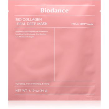 Biodance Bio-Collagen Real Deep Mask mască intensă cu hidrogel hidrateaza pielea si inchide porii