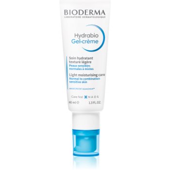 Bioderma Hydrabio Gel-Crème crema gel hidratanta cu textura usoara pentru piele sensibila normala-combinata accesorii imagine noua