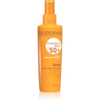 Bioderma Photoderm Max Spray spray autobronzant fara parfum SPF 50+ Bioderma