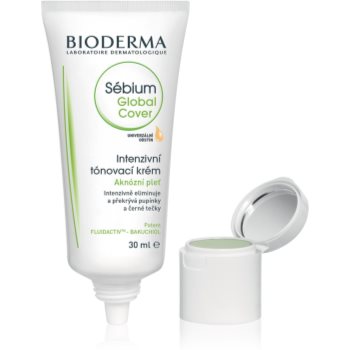 Bioderma Sébium Global Cover cremă de față pentru ten predispus la acnee culoare - 1 | YEO