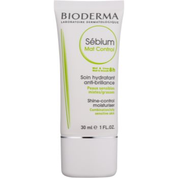 Bioderma Sébium Mat Control crema hidratanta usoara pentru piele lucioasa cu pori dilatati