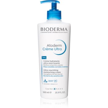 Bioderma Atoderm Cream Cremă nutritivă de corp pentru piele normală, sensibilă și uscată fara parfum bioderma