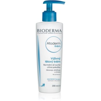 Bioderma Atoderm Cream Cremă nutritivă de corp pentru piele normală, sensibilă și uscată fara parfum imagine 2021 notino.ro