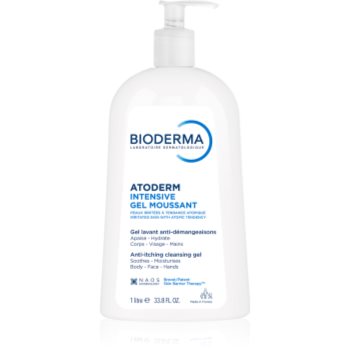 Bioderma Atoderm Intensive Gel Moussant gel spumant hranitor pentru piele foarte sensibila sau cu dermatita atopica