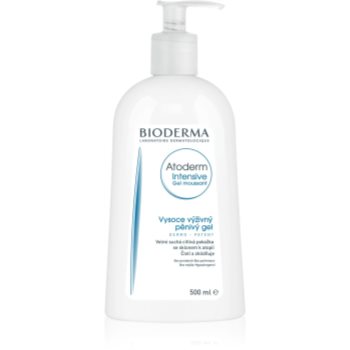 Bioderma Atoderm Intensive Gel Moussant gel spumant hranitor pentru piele foarte sensibila sau cu dermatita atopica Bioderma