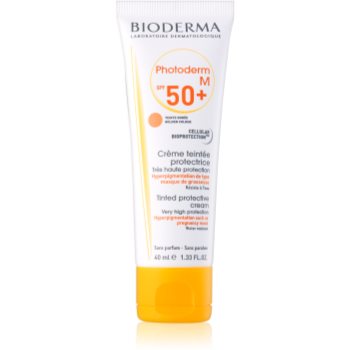 Bioderma Photoderm M crème de protectie anti-acnee SPF 50+