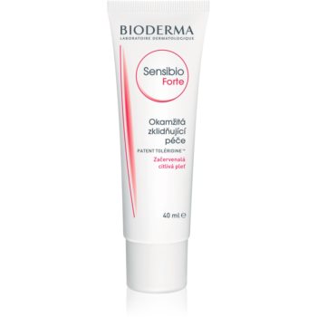 Bioderma Sensibio Forte crema calmanta si hidratanta pentru piele sensibila cu tendinte de inrosire Bioderma