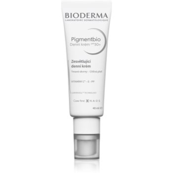 Bioderma Pigmentbio Daily Care SPF 50+ crema de albire pentru petele pigmentare SPF 50+ Bioderma