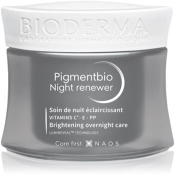 Bioderma Pigmentbio Night Renewer ser de noapte impotriva petelor intunecate Bioderma imagine noua