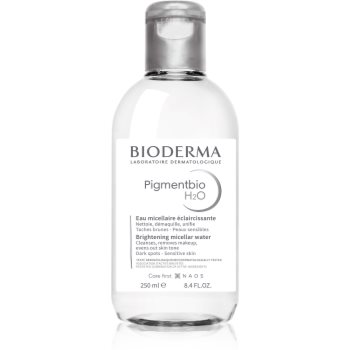 Bioderma Pigmentbio H2O apă micelară pentru curățare blânda impotriva petelor intunecate