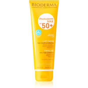 Bioderma Photoderm Max lapte protector pentru piele sensibilă SPF 50+ Bioderma imagine noua