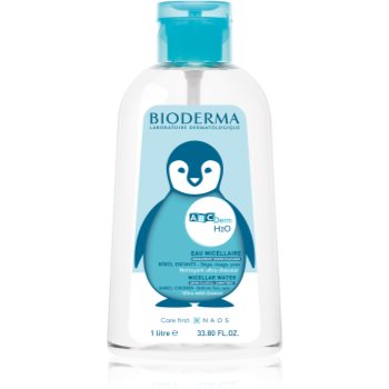 Bioderma ABC Derm H2O apa pentru curatare cu particule micele pentru copii Bioderma