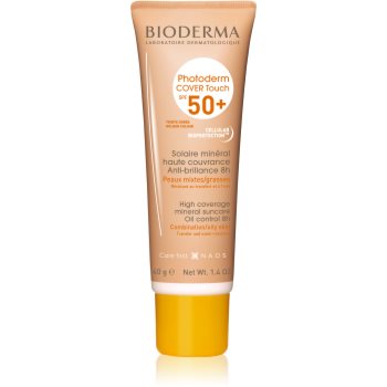 Bioderma photoderm cover touch fond de ten cu acoperire ridicată spf 50+