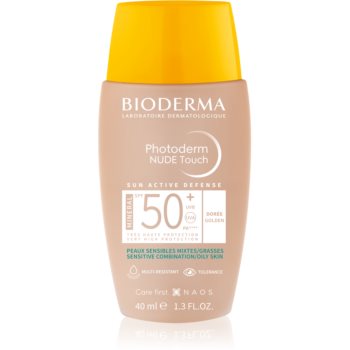 Bioderma Photoderm Nude Touch fluid mineral cu protecție solară SPF 50+ Online Ieftin 50+