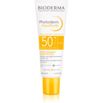 Bioderma Photoderm Max Aquafluid crema protectoare pentru fata SPF 50+ Bioderma