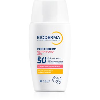 Bioderma Photoderm AR+ fluid cu o consistenta usoara pentru piele sensibila cu tendinte de inrosire