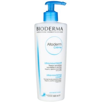 Bioderma Atoderm Cream Cremă nutritivă de corp pentru piele normală, sensibilă și uscată fara parfum Bioderma Cosmetice și accesorii