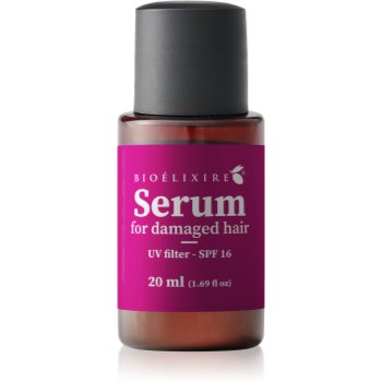 Bioélixire Serum For Damaged Hair ser fara clatire pentru păr uscat și deteriorat