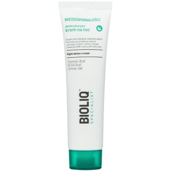 Bioliq Specialist Imperfections crema de noapte detoxifianta cu efect de hidratare