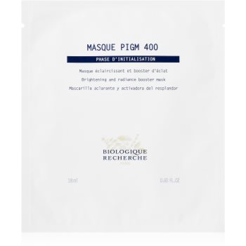 Biologique Recherche Masque PIGM 400 mască textilă iluminatoare impotriva petelor intunecate