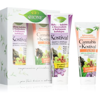 Bione cosmetics cannabis kostival set cadou (muschii si articulatiile)