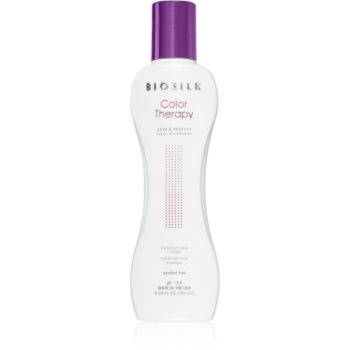 Biosilk Color Therapy Lock & Protect ingrijire leave-in pentru păr vopsit