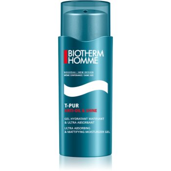Biotherm Homme T-Pur Anti-oil & Shine gel hidratant matifiant accesorii imagine noua
