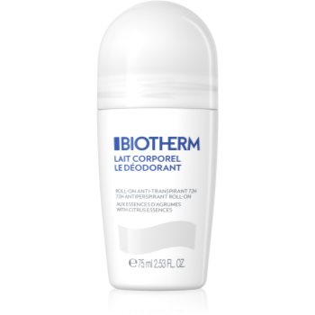 Biotherm Lait Corporel Le Déodorant antiperspirant roll-on bez parabenů 75 ml