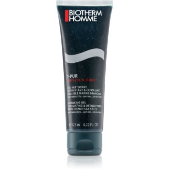 Biotherm Homme T-Pur Anti Oil & Shine gel de curățare facial