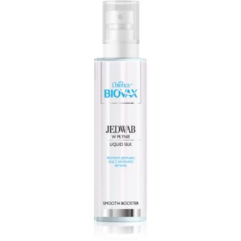 Biovax Liquid Silk balsam fără clătire, cu efect de netezire