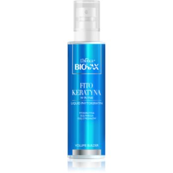 Biovax Liquid Phytokeratin balsam (nu necesita clatire) pentru păr cu volum