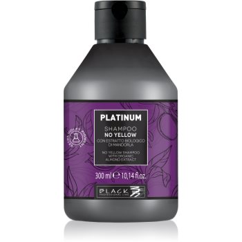 Black Professional Line Line Platinum No Yellow Shampoo безсульфатний шампунь для нейтралізації жовтизни 300 мл