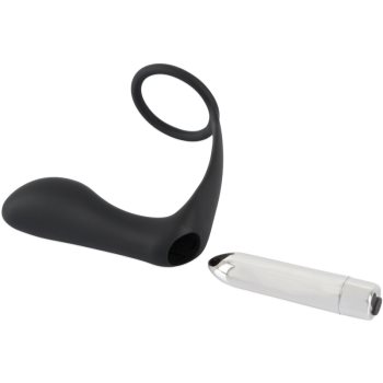 Black Velvets Ring & Plug dop anal vibrator - 1 | YEO