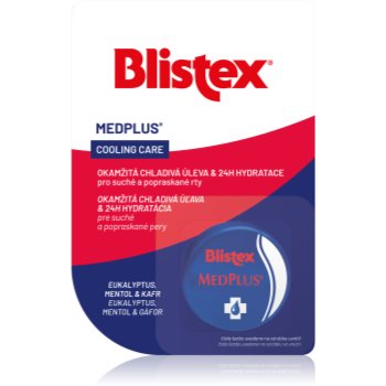 Blistex MedPlus balsam pentru racorirea buzelor uscate si crapate