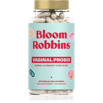 Bloom Robbins Vaginal Probio Vaginal & Urinary Care Blend capsule pentru menținerea unui mediu vaginal sănătos