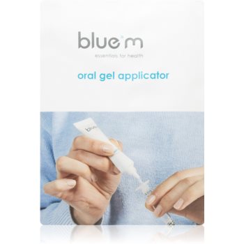 Blue M Essentials for Health Oral Gel Applicator aplicator pentru afte și răni superficiale în cavitatea bucală Blue M
