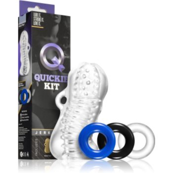 Blush Jerk Off Quickie Kit Clear set