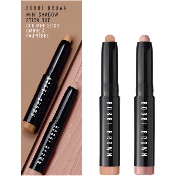 Bobbi Brown Promotional Flex Sets Mini Long-wear Cream Shadow Stick Duo​ set cadou zona ochilor culoare Toast/Antique Rose​