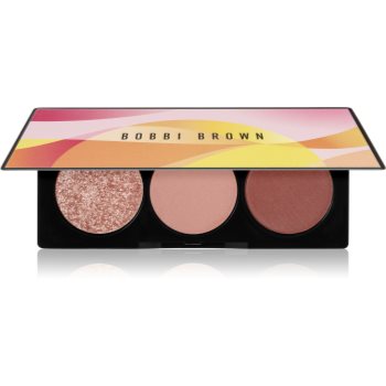 Bobbi Brown Sunkissed Glow The Essential Eyeshadow Trio paletă cu farduri de ochi