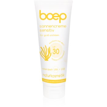 Boep Natural Sun Cream Sensitive protectie solara pentru copii SPF 30