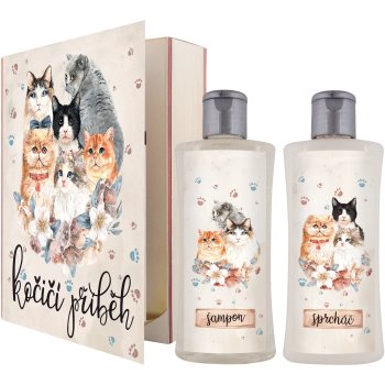Bohemia Gifts & Cosmetics Book Cat\'s Tale set cadou