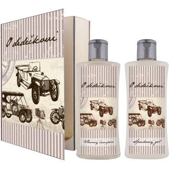 Bohemia Gifts & Cosmetics Book About Grandpa set cadou pentru barbati