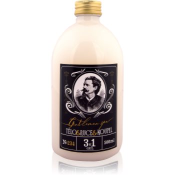 Bohemia Gifts & Cosmetics Gentleman Spa gel de curățare 3 in 1